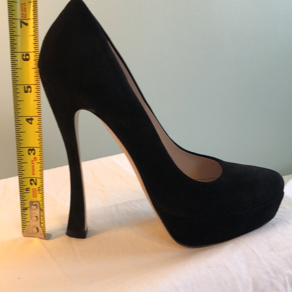 Miu Miu Calzature Donna Camoscio Platform Heel 38 - image 6